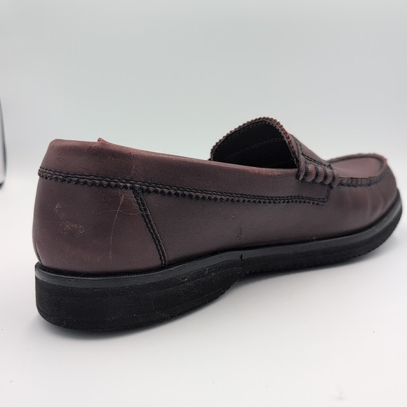 Mens Sz‎ 11 Rockport Vibram Leather Loafers Beef Roll main image 15